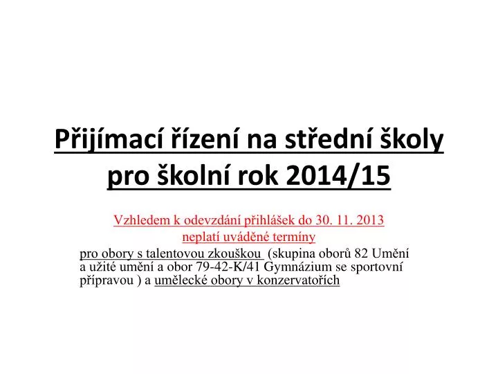 p ij mac zen na st edn koly pro koln rok 2014 15