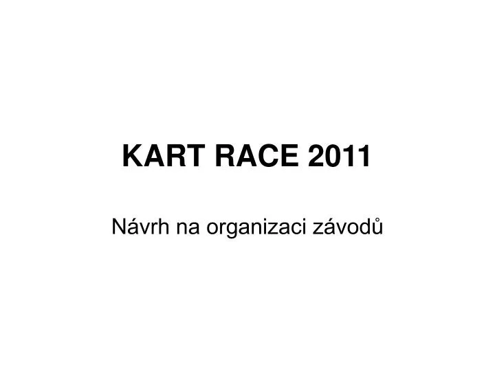 kart race 2011