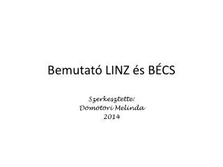 bemutat linz s b cs