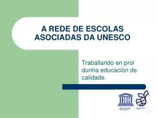 a rede de escolas asociadas da unesco