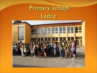 Primary school Ladce