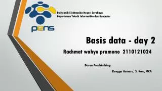 basis data day 2