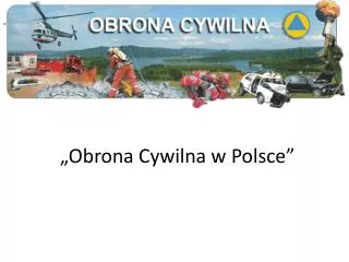 obrona cywilna w polsce