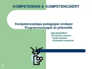 kompetensen a kompetenci rt