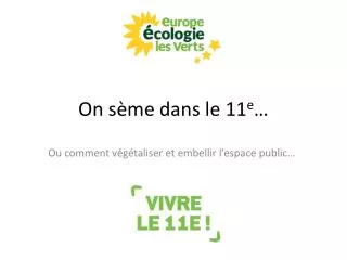 on s me dans le 11 e