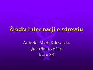r d a informacji o zdrowiu