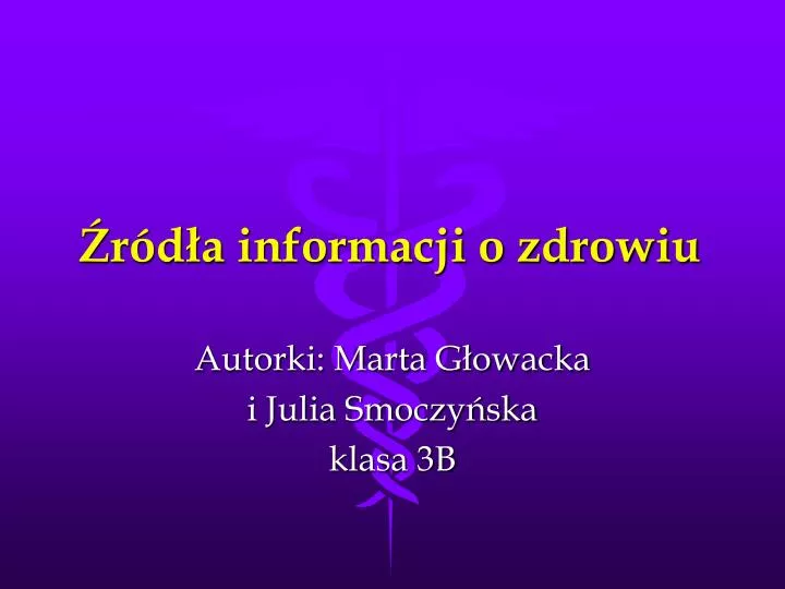 r d a informacji o zdrowiu