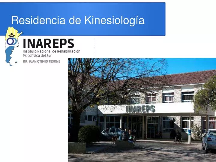 residencia de kinesiolog a