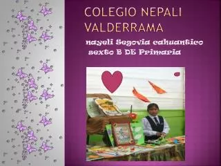 colegio nepali valderrama