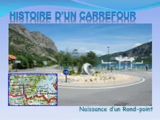 naissance d un rond point