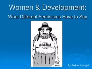 Women &amp; Development: What Different Feminisms Have to Say