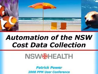 automation of the nsw cost data collection