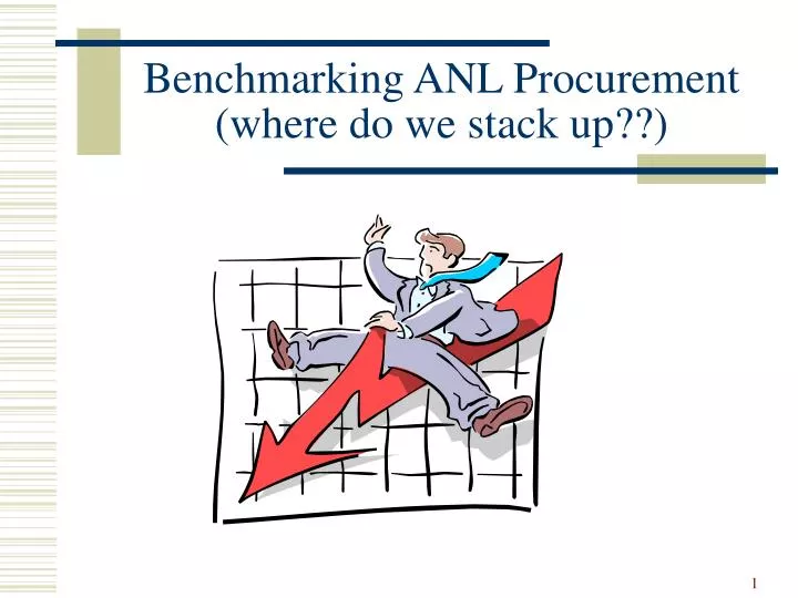 benchmarking anl procurement where do we stack up