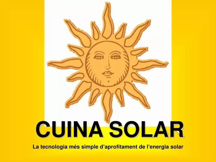 cuina solar