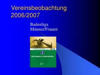 vereinsbeobachtung 2006 2007