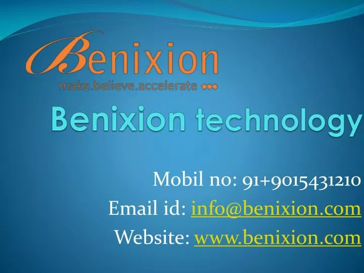 benixion technology