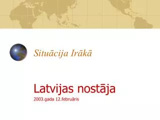 situ cija ir k