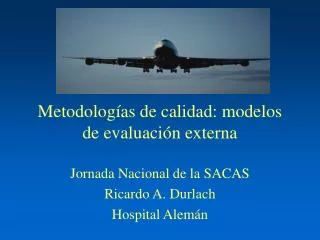 metodolog as de calidad modelos de evaluaci n externa