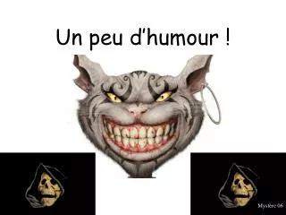 un peu d humour