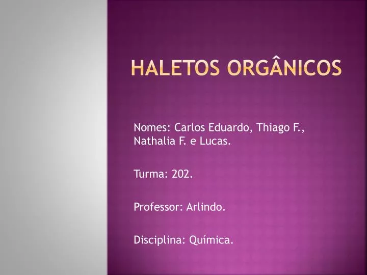 haletos org nicos