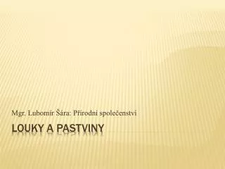 mgr lubom r ra p rodn spole enstv