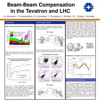 Beam-Beam Compensation in the Tevatron and LHC