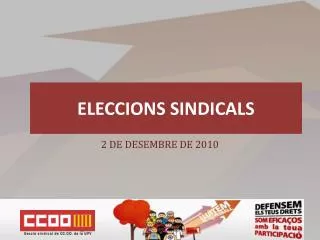 eleccions sindicals