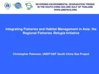 Integrating Fisheries and Habitat Management in Asia: the Regional Fisheries Refugia Initiative