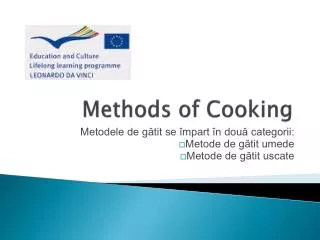 methods of cooking