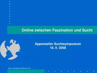 appenzeller suchtsymposium 18 9 2008
