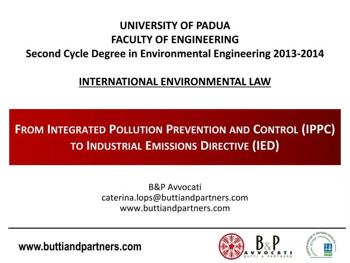 from integrated pollution prevention and control ippc to industrial emissions directive ied
