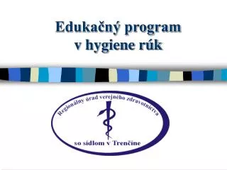 eduka n program v hygiene r k