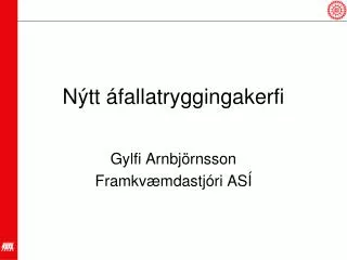n tt fallatryggingakerfi