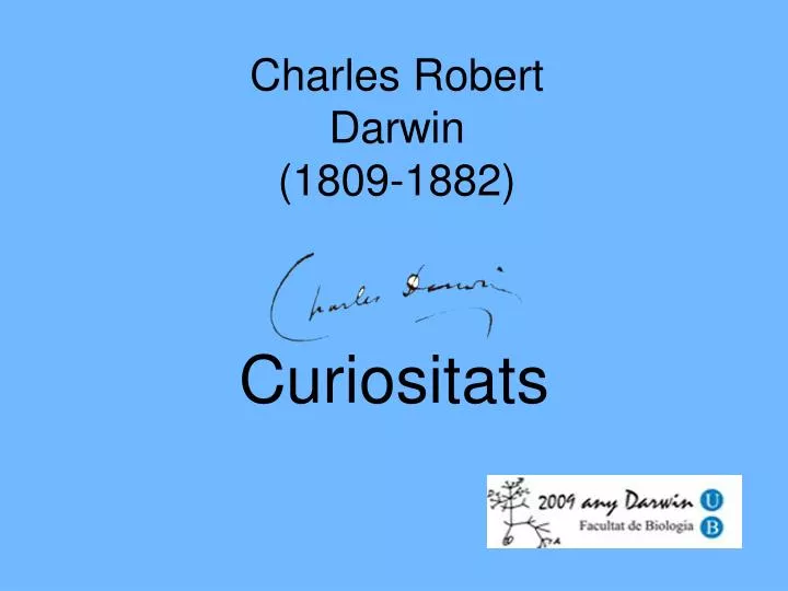 charles robert darwin 1809 1882