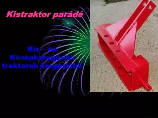 kistraktor par d
