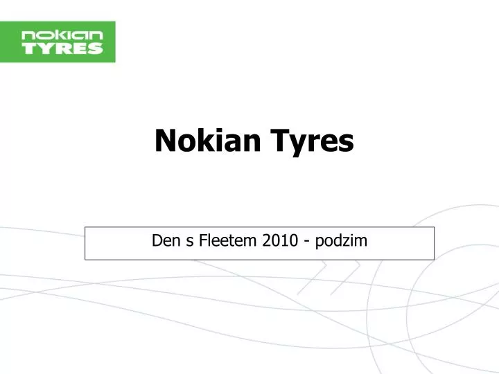 nokian tyres