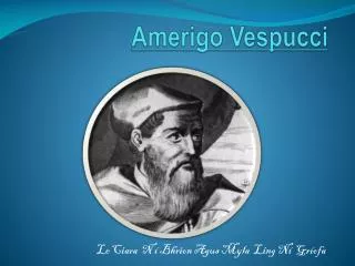 amerigo vespucci