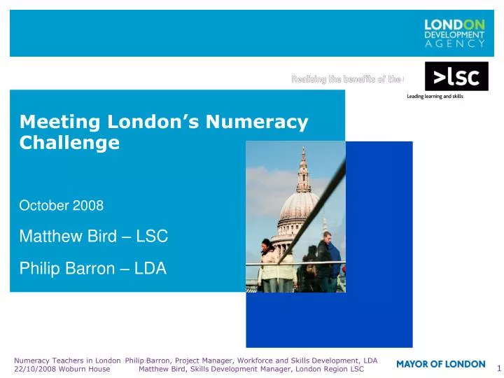 meeting london s numeracy challenge