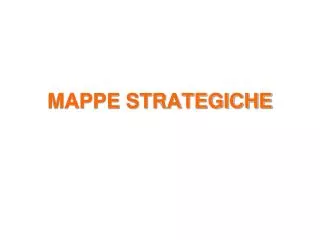 mappe strategiche