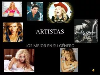 artistas