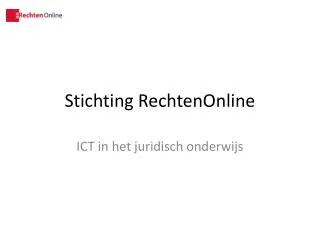 stichting rechtenonline