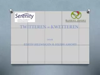 twitteren kwetteren