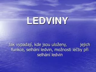 ledviny