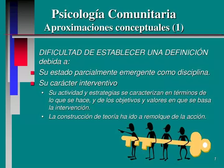 psicolog a comunitaria aproximaciones conceptuales 1