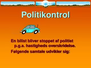 Politikontrol