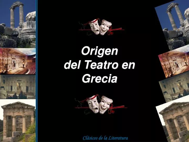 origen del teatro en grecia