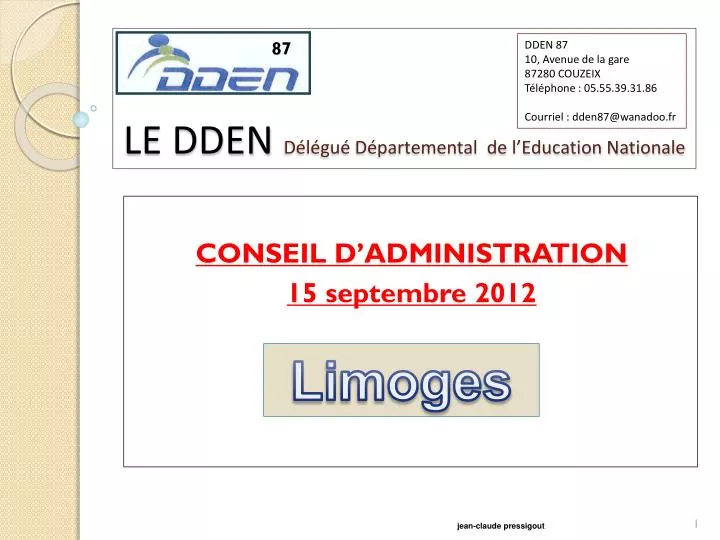 le dden d l gu d partemental de l education nationale