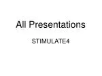 Enhancing Information Management Through STIMULATE 4 Training Program - slide 1