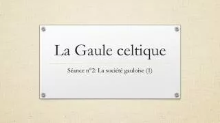 la gaule celtique