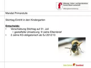 mandat primarstufe